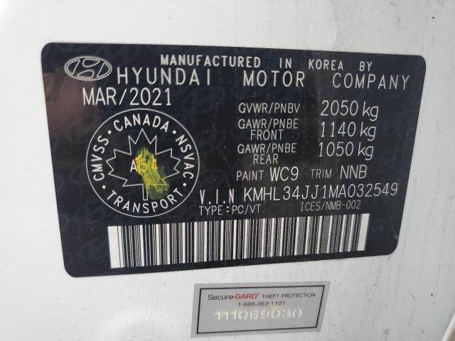 2021 HYUNDAI SONATA HYBRID  