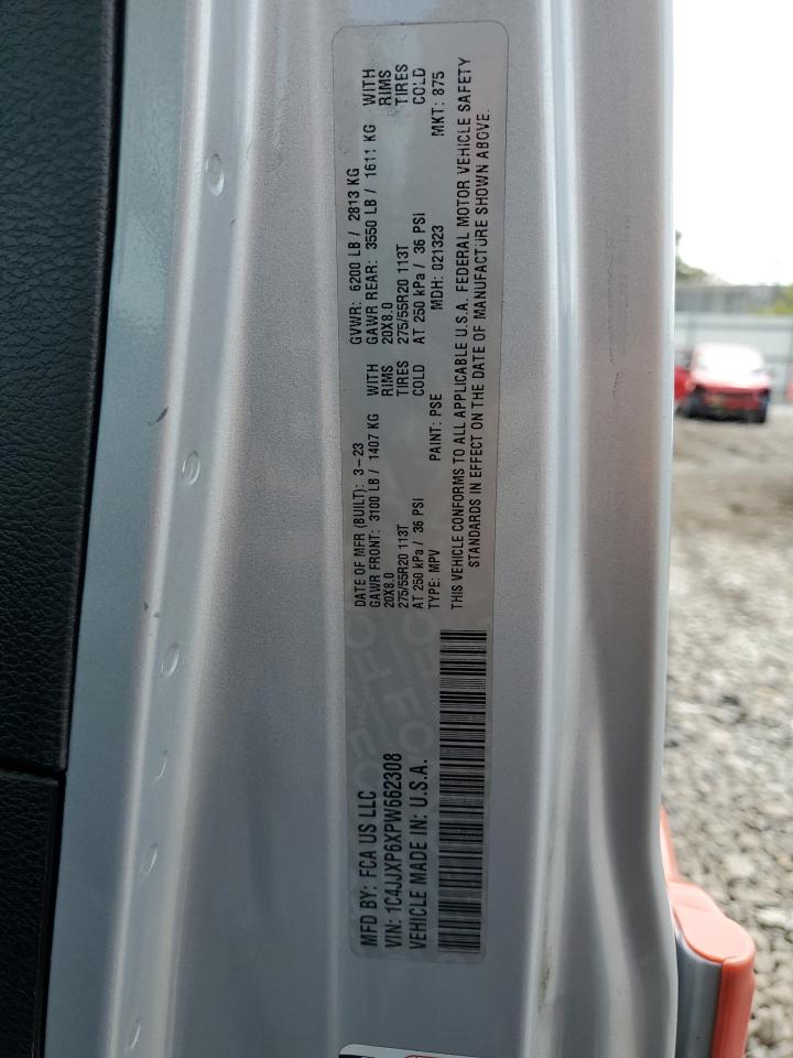 2023 Jeep Wrangler Sahara 4Xe VIN: 1C4JJXP6XPW662308 Lot: 70915075