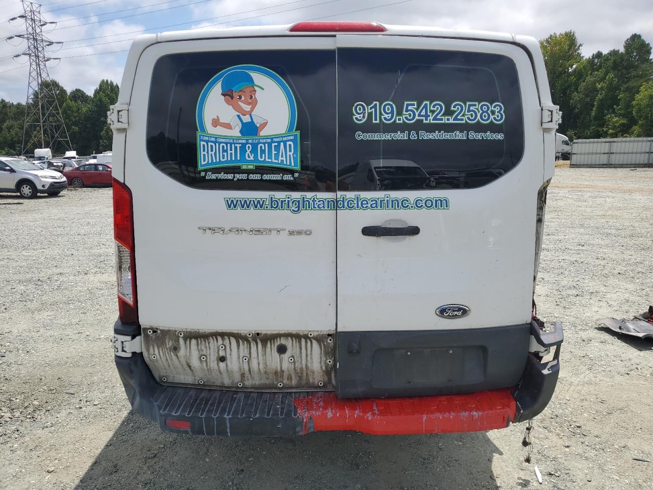 2016 Ford Transit T-250 VIN: 1FTYR1ZM3GKA47672 Lot: 69633565