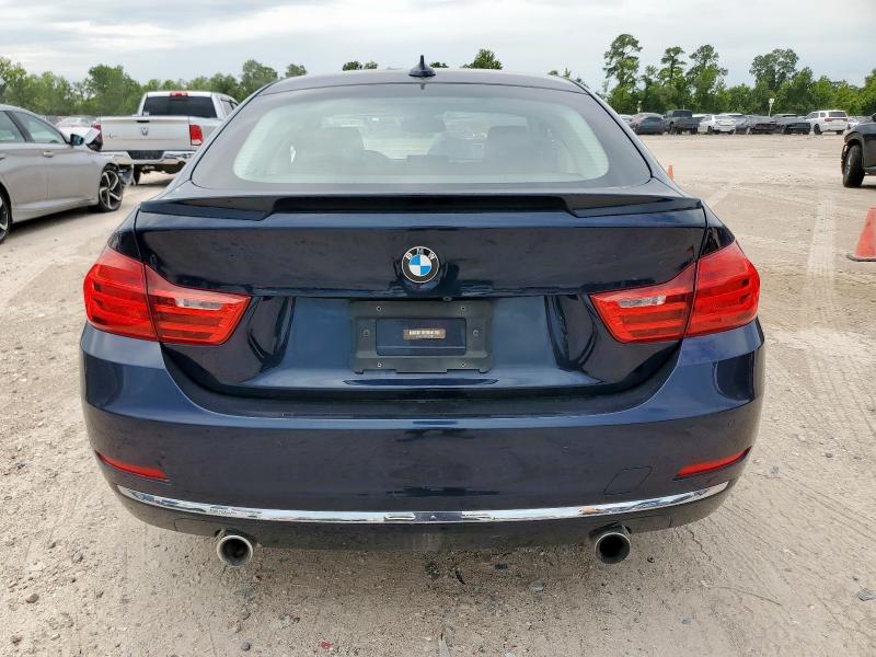 Sedans BMW 4 SERIES 2015 Granatowy