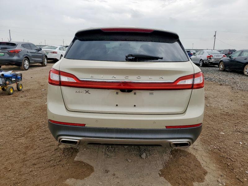  LINCOLN MKX 2016 Бежевый