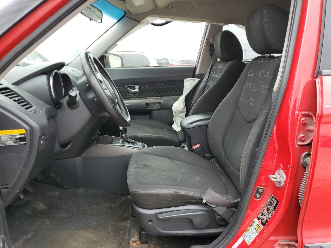 2012 Kia Soul + VIN: KNDJT2A60C7435705 Lot: 69796435