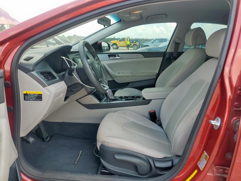  HYUNDAI SONATA 2015 Red