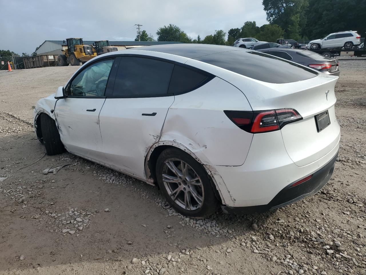 2021 Tesla Model Y 5YJYGDEE2MF114373 photo #3