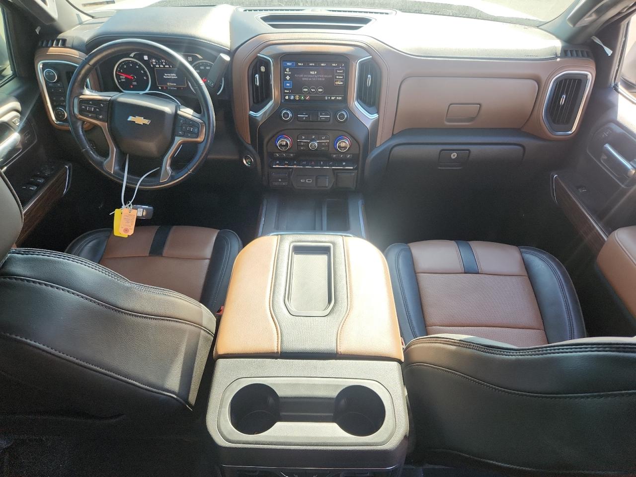 2021 Chevrolet Silverado K1500 High Country VIN: 3GCUYHELXMG143387 Lot: 69357055