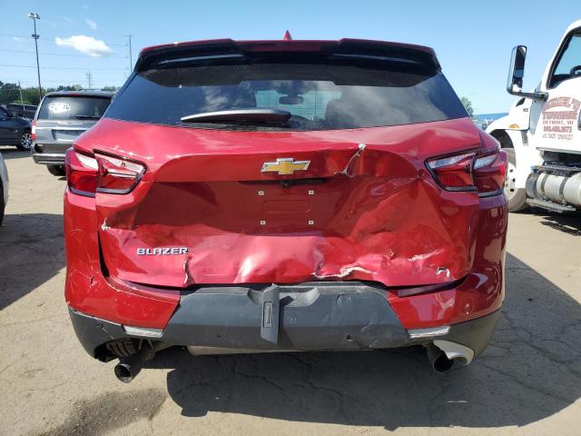  CHEVROLET BLAZER 2019 Czerwony