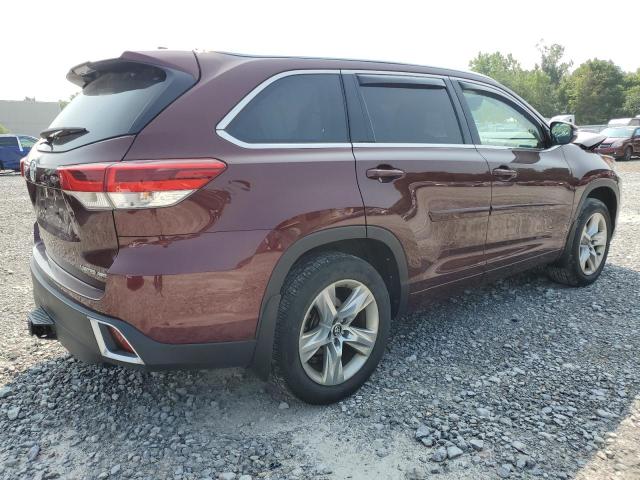  TOYOTA HIGHLANDER 2017 Red