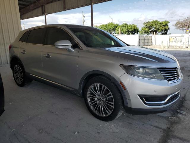  LINCOLN MKX 2016 Srebrny