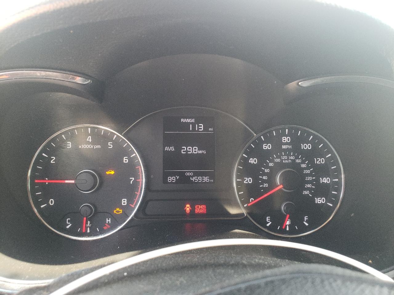 2017 Kia Forte Lx VIN: 3KPFK4A79HE054052 Lot: 68722085