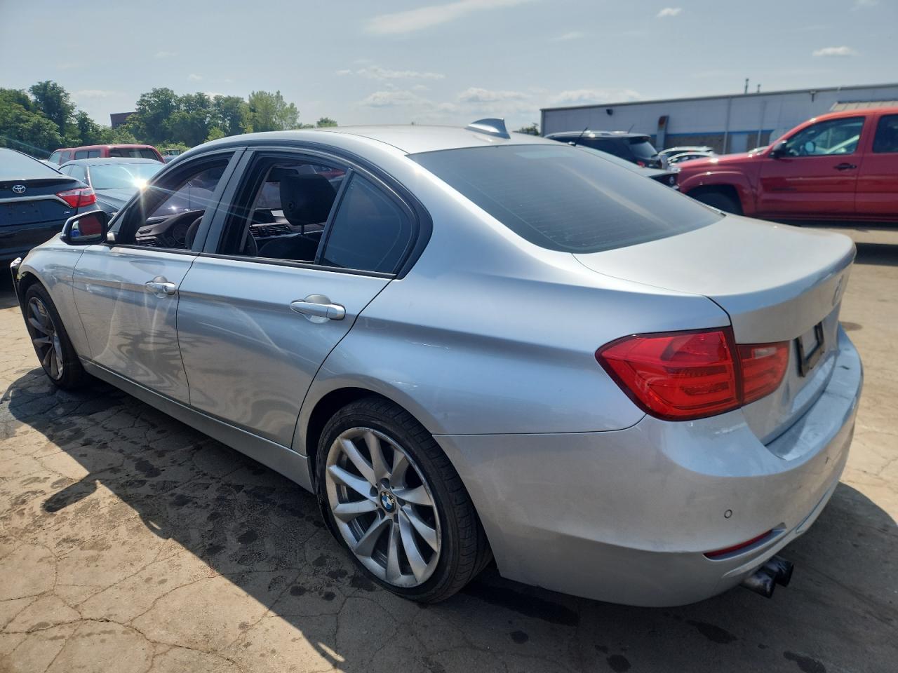 2012 BMW 328 I silver null gas WBA3A5C54CF342967 photo #3