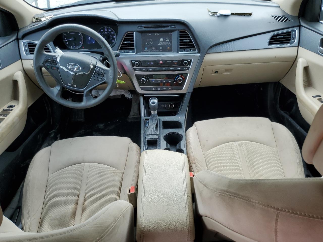 2017 Hyundai Sonata Se VIN: 5NPE24AF1HH507739 Lot: 66636505