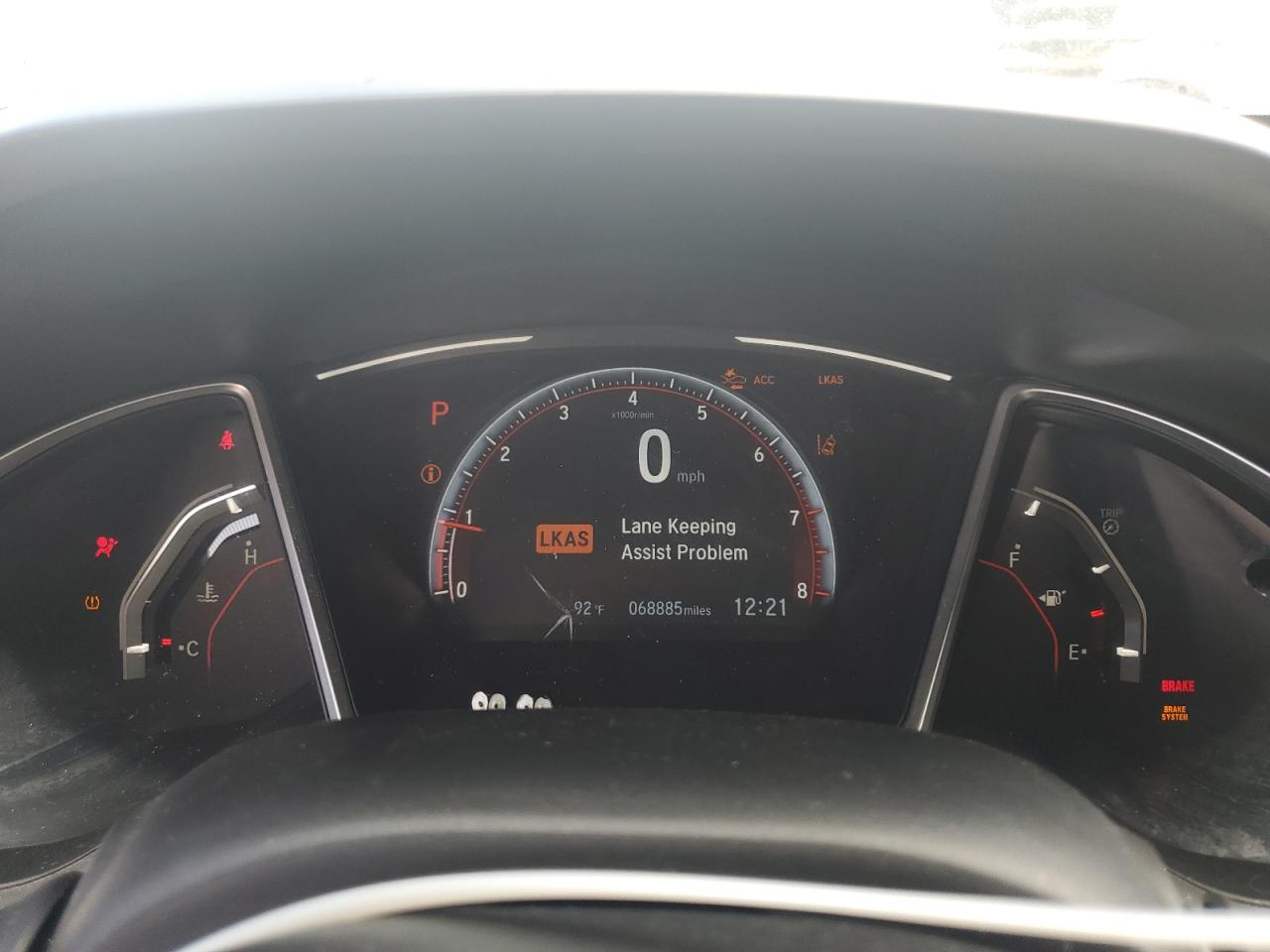 2019 Honda Civic Sport VIN: 19XFC2F86KE047800 Lot: 68292135