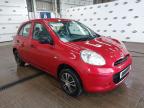 2012 NISSAN MICRA VISI for sale at Copart EAST KILBRIDE