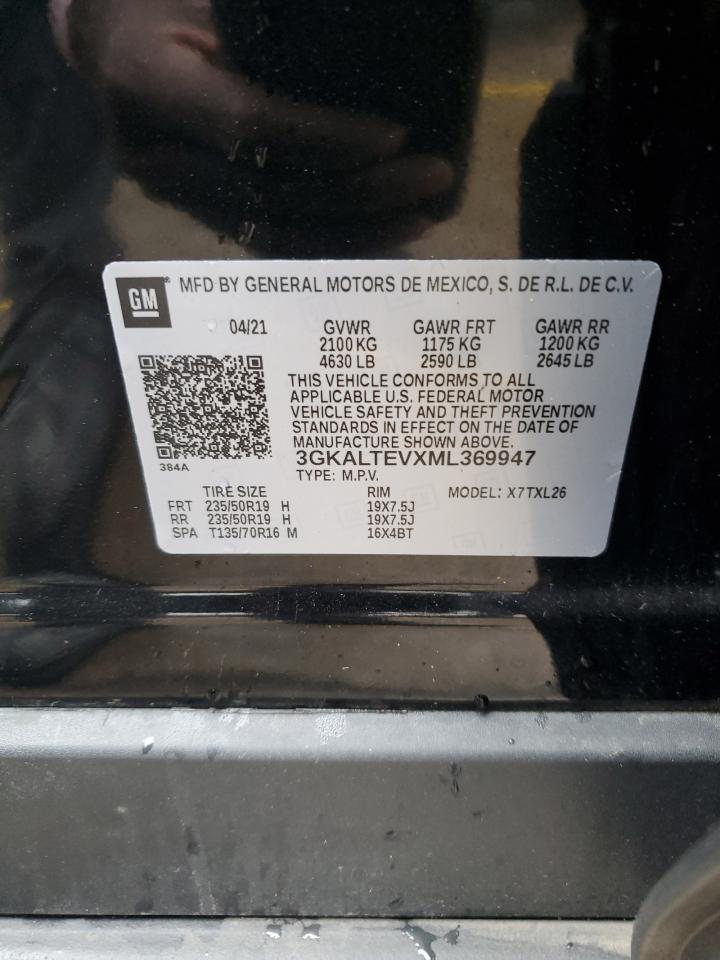 2021 GMC Terrain Sle VIN: 3GKALTEVXML369947 Lot: 69641065