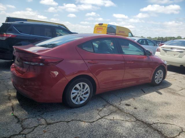  HYUNDAI ELANTRA 2018 Czerwony