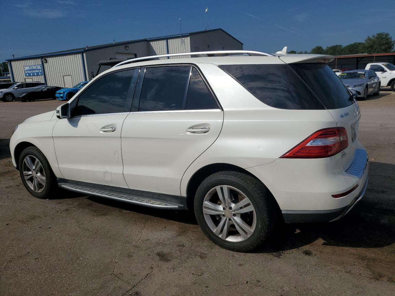2013 Mercedes-Benz Ml 350 white suv gas 4JGDA5JB5DA234352 photo #3