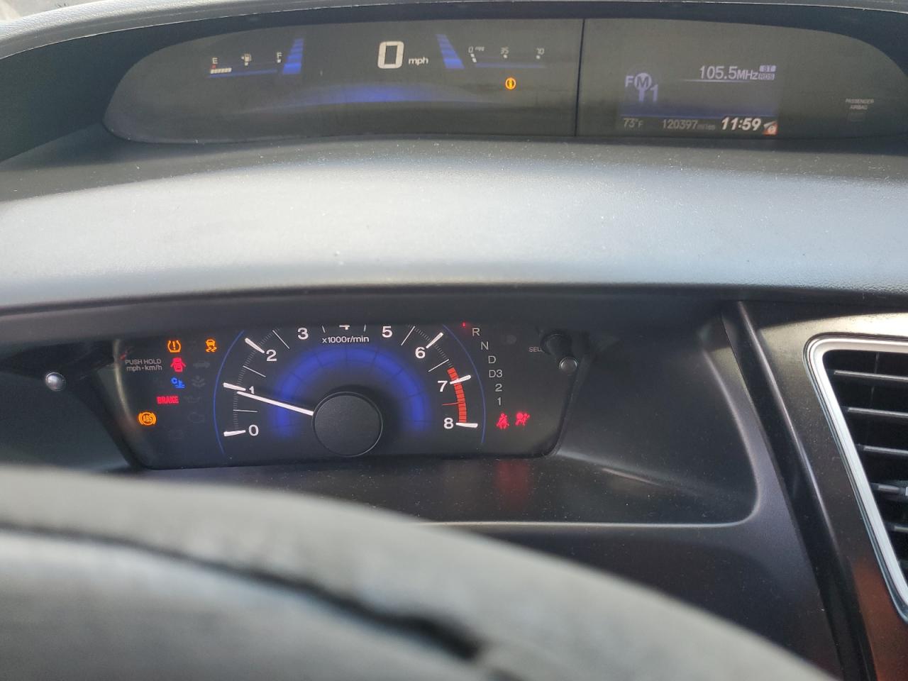 2013 Honda Civic Lx VIN: 19XFB2F5XDE068726 Lot: 69550125