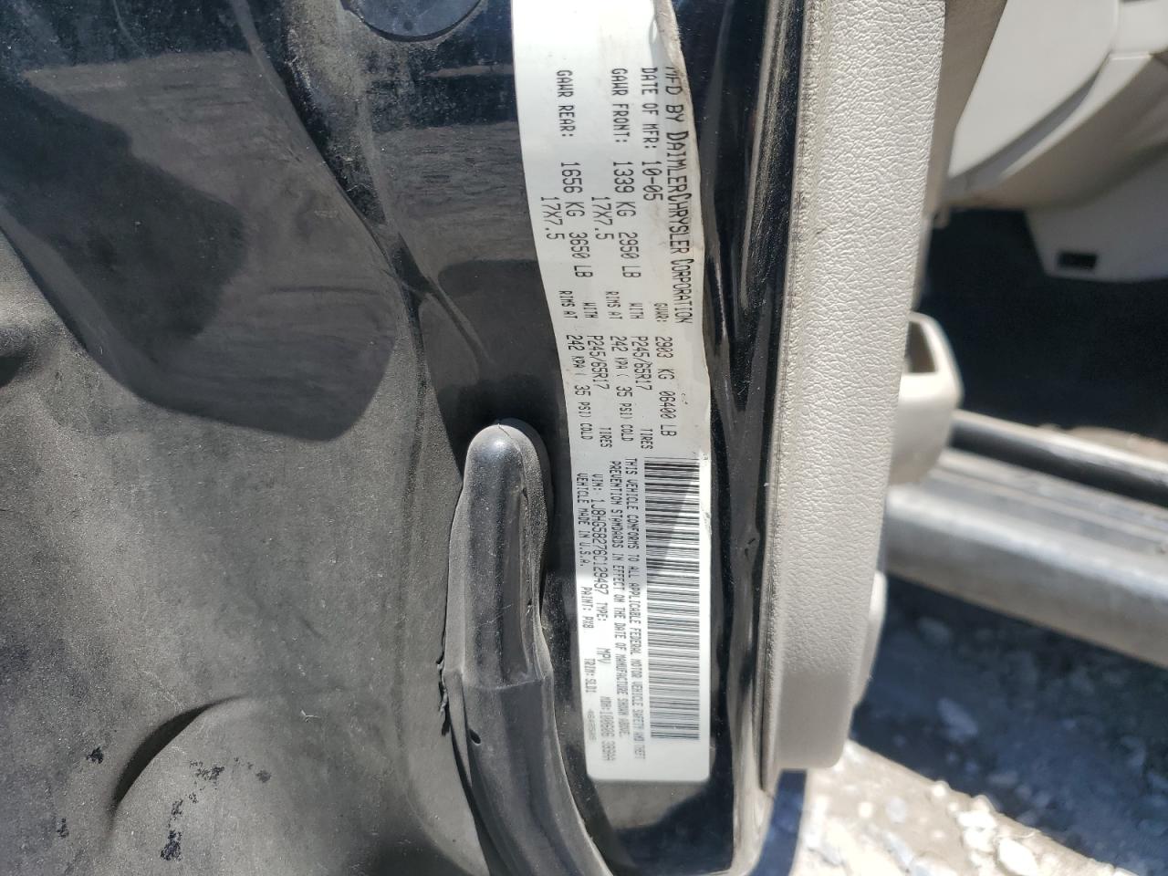 2006 Jeep Commander Limited VIN: 1J8HG58276C129497 Lot: 67757555