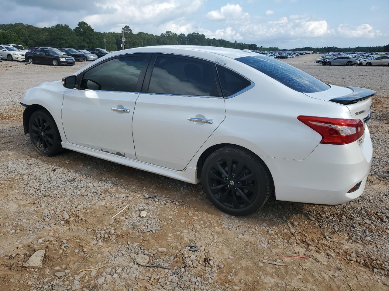 2017 Nissan Sentra S white null gas 3N1AB7AP7HY393888 photo #3