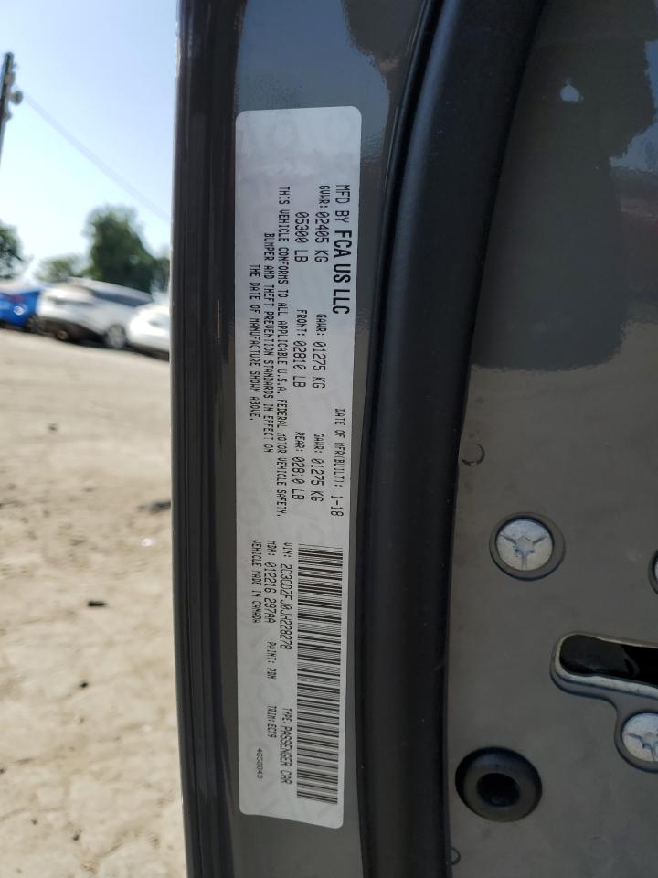 2018 Dodge Challenger R/T 392 VIN: 2C3CDZFJ0JH228278 Lot: 68783365