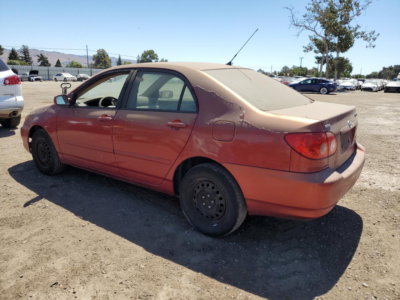2005 Toyota Corolla Ce red null gas 1NXBR32E75Z434890 photo #3