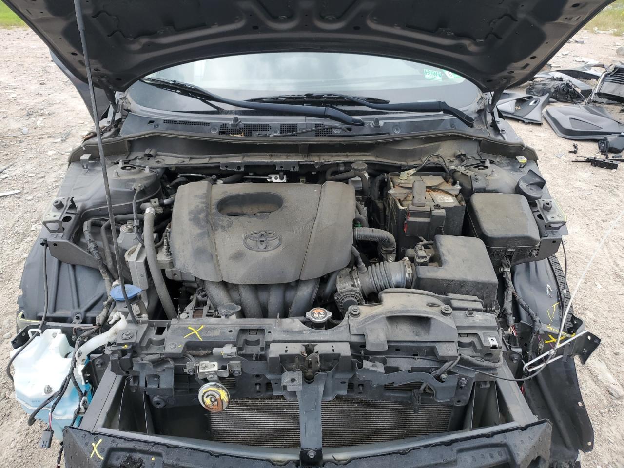 2017 Toyota Yaris Ia VIN: 3MYDLBYV8HY195563 Lot: 68660645