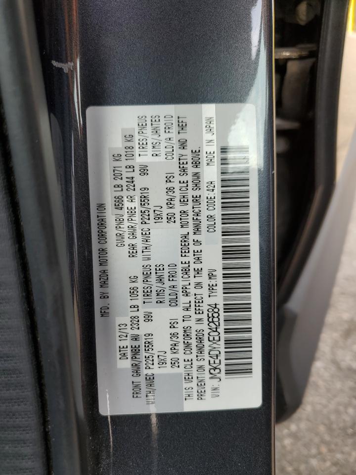 2014 Mazda Cx-5 Gt VIN: JM3KE4DYXE0426584 Lot: 70049605