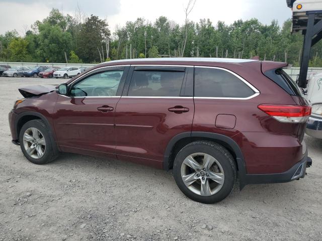  TOYOTA HIGHLANDER 2017 Red