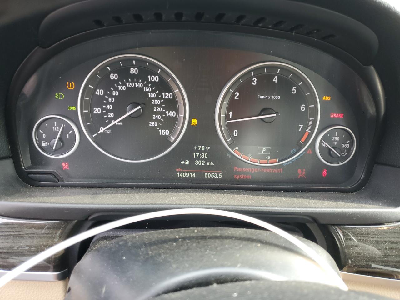 2013 BMW 550 Xi VIN: WBAFU9C57DDY72441 Lot: 70392015