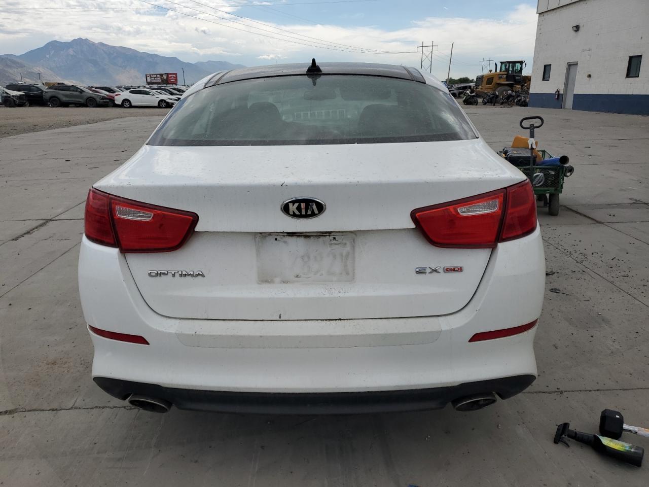2015 Kia Optima Ex VIN: 5XXGN4A76FG501985 Lot: 70049295