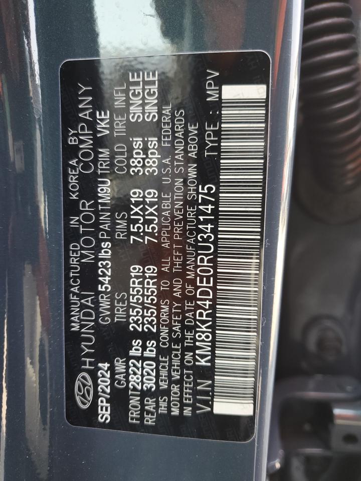 2024 Hyundai Ioniq 5 Limited VIN: KM8KR4DE0RU341475 Lot: 67766285