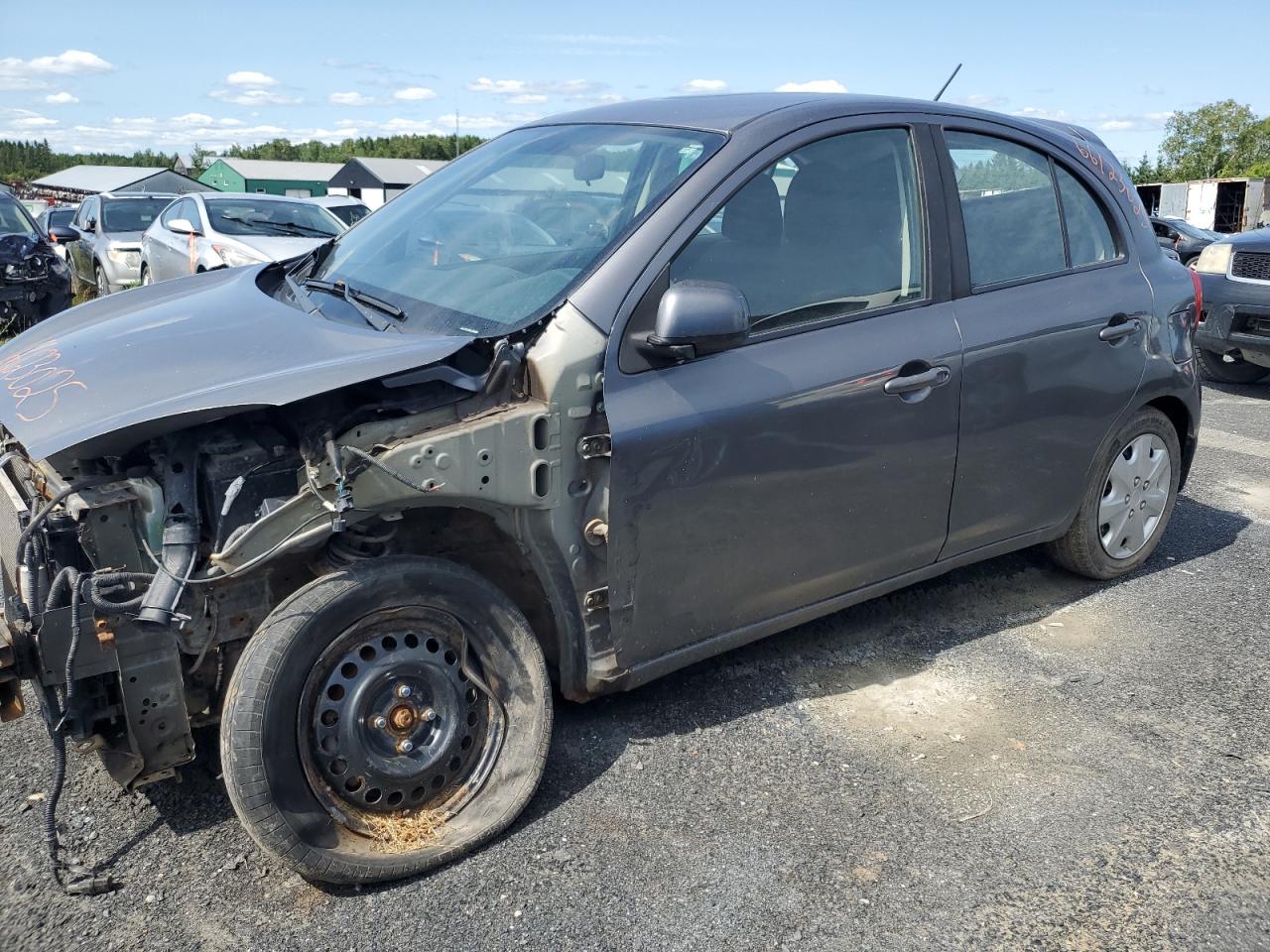 NISSAN MICRA 2016. Lot# 66123025. VIN 3N1CK3CP9GL266683. Photo 1