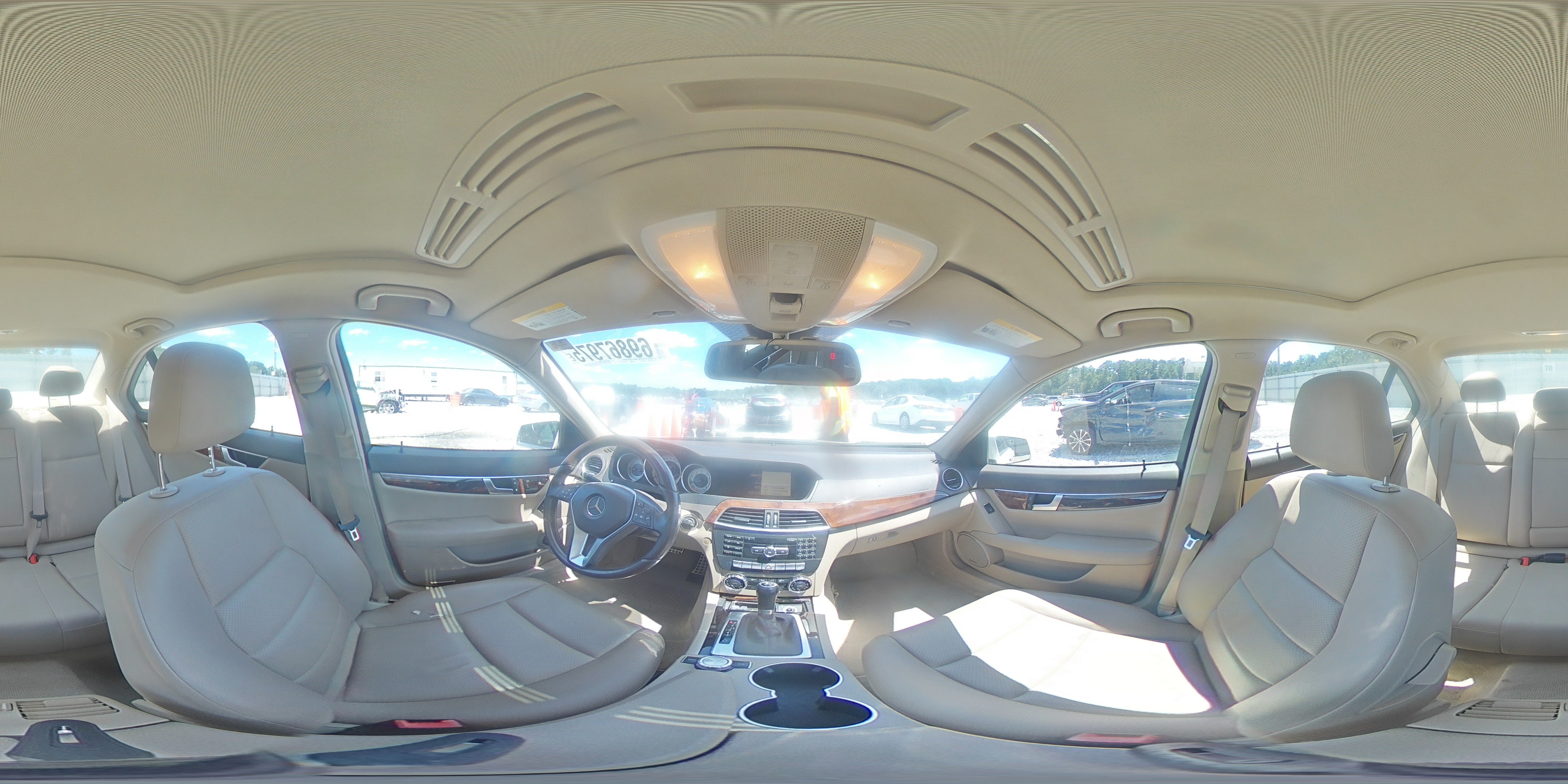 2012 Mercedes-Benz C 250 VIN: WDDGF4HB8CR217473 Lot: 69867975