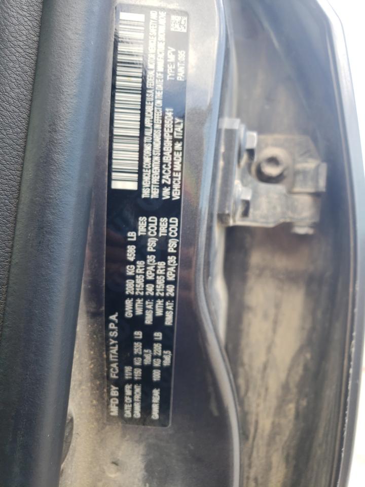 2017 Jeep Renegade Sport VIN: ZACCJBAB9HPE85041 Lot: 67959515