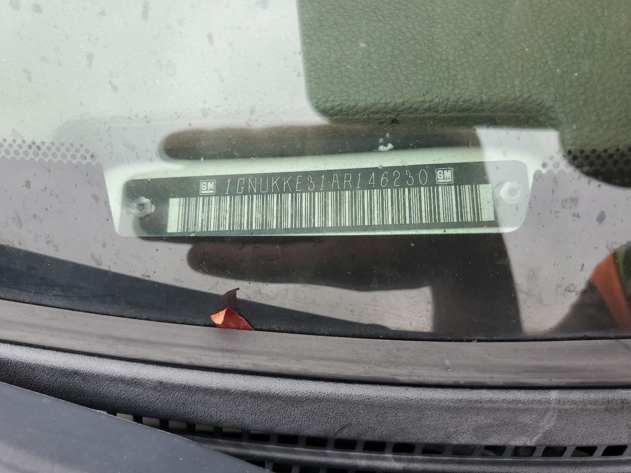 2010 Chevrolet Suburban K1500 Ltz VIN: 1GNUKKE31AR146230 Lot: 69372615