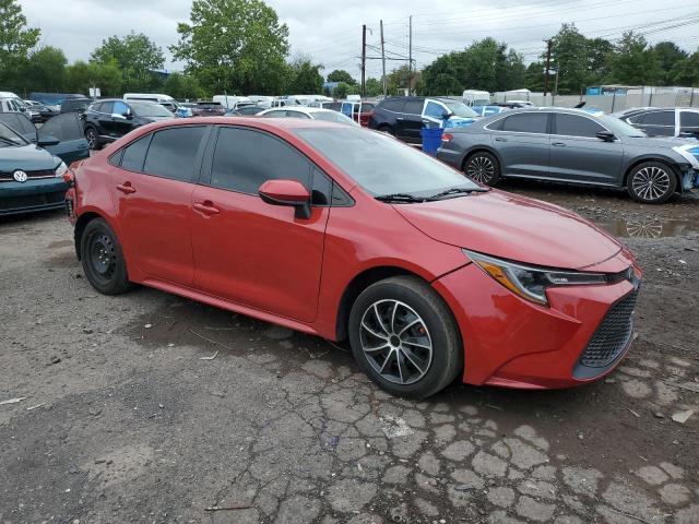  TOYOTA COROLLA 2021 Красный