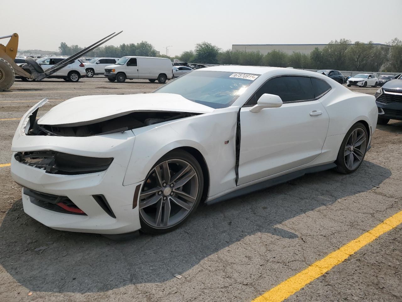 2017 Chevrolet Camaro Lt white coupe gas 1G1FB1RS9H0128966 photo #1