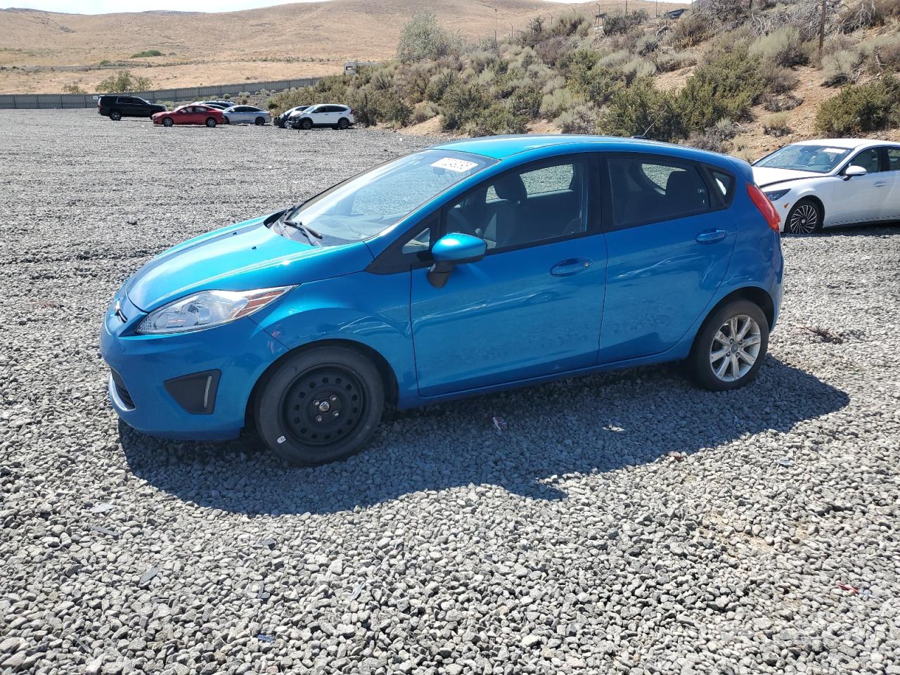 2012 Ford Fiesta Se blue null gas 3FADP4EJ7CM145243 photo #1