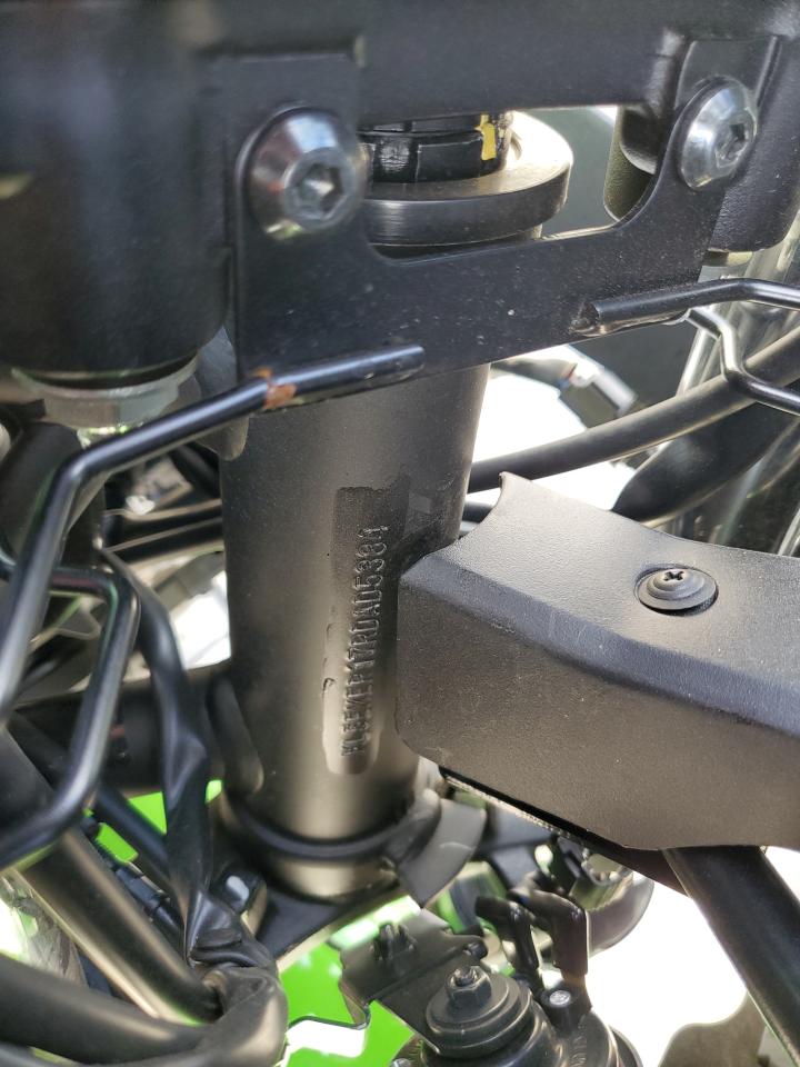 2024 Kawasaki Ex650 R VIN: ML5EXER17RDAD5384 Lot: 70480635