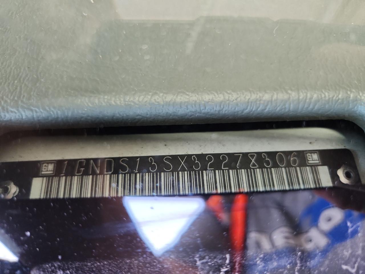 2003 Chevrolet Trailblazer VIN: 1GNDS13SX32278306 Lot: 68770585