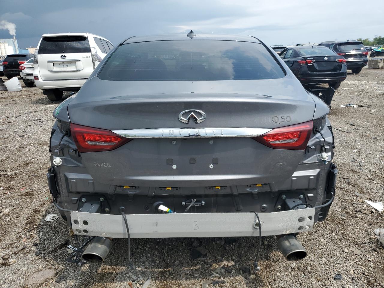 2022 Infiniti Q50 Luxe VIN: JN1EV7BR4NM340766 Lot: 68302505