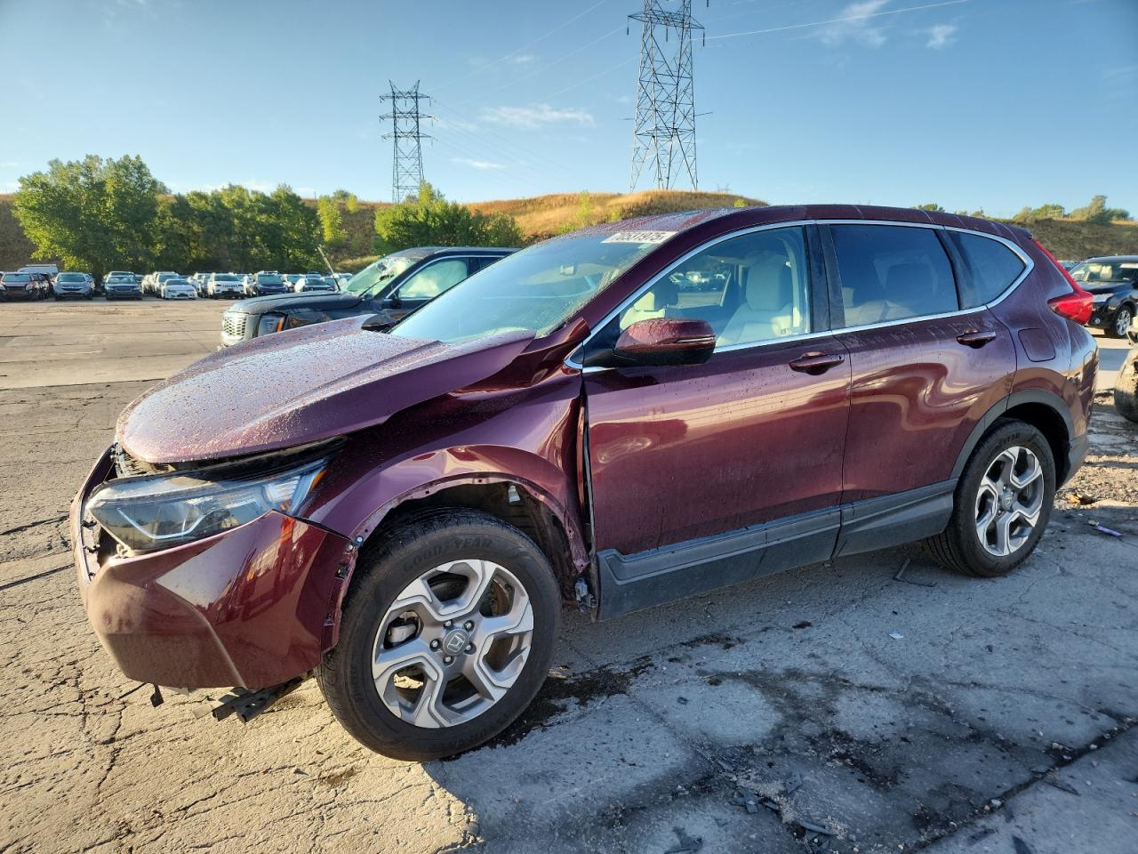 2019 Honda Cr-V Ex VIN: 7FARW2H55KE062424 Lot: 70531975