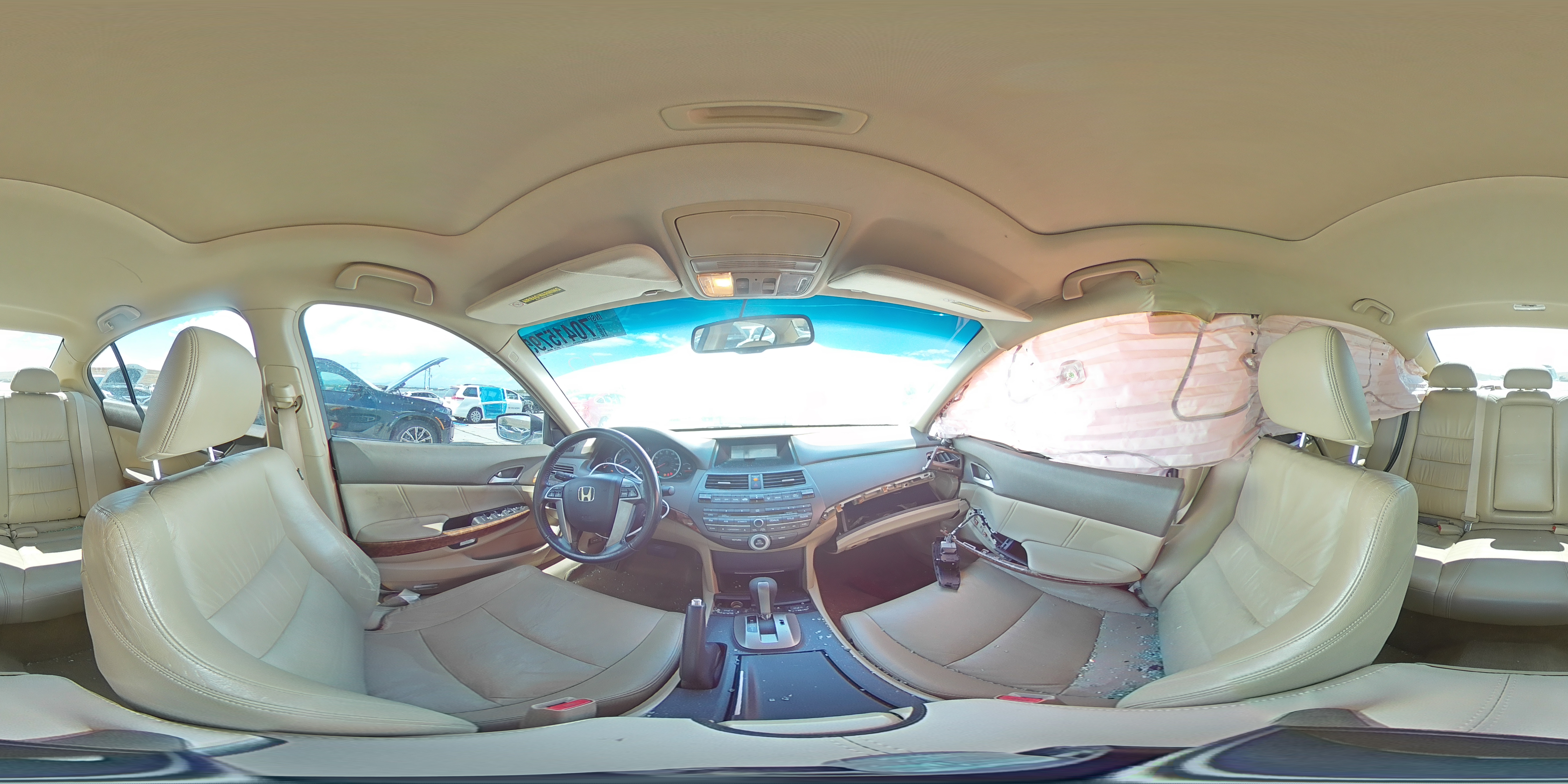2008 Honda Accord Exl VIN: JHMCP26818C032319 Lot: 70415795