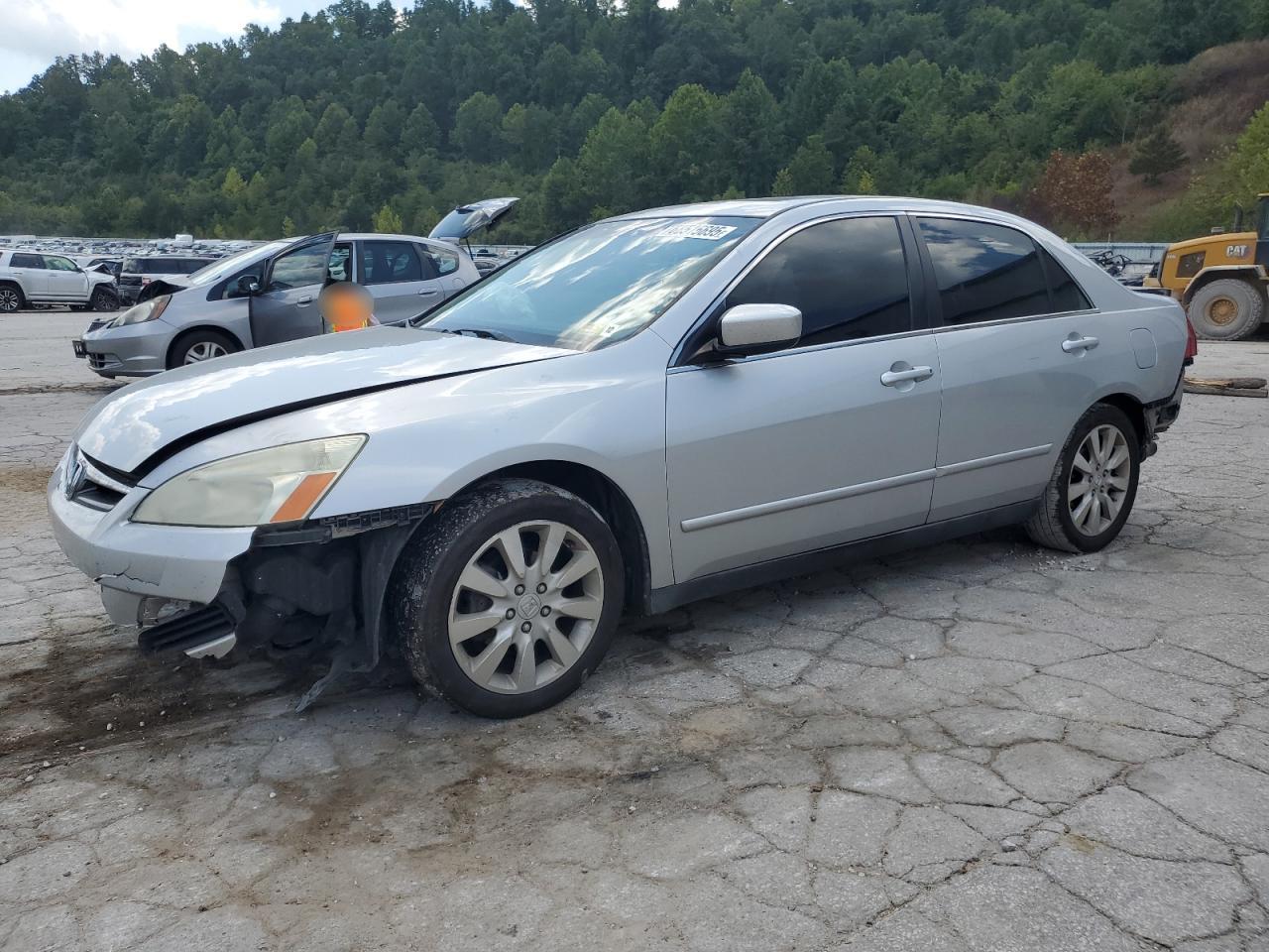 2006 Honda Accord Lx silver sedan gas 1HGCM66356A000862 photo #1