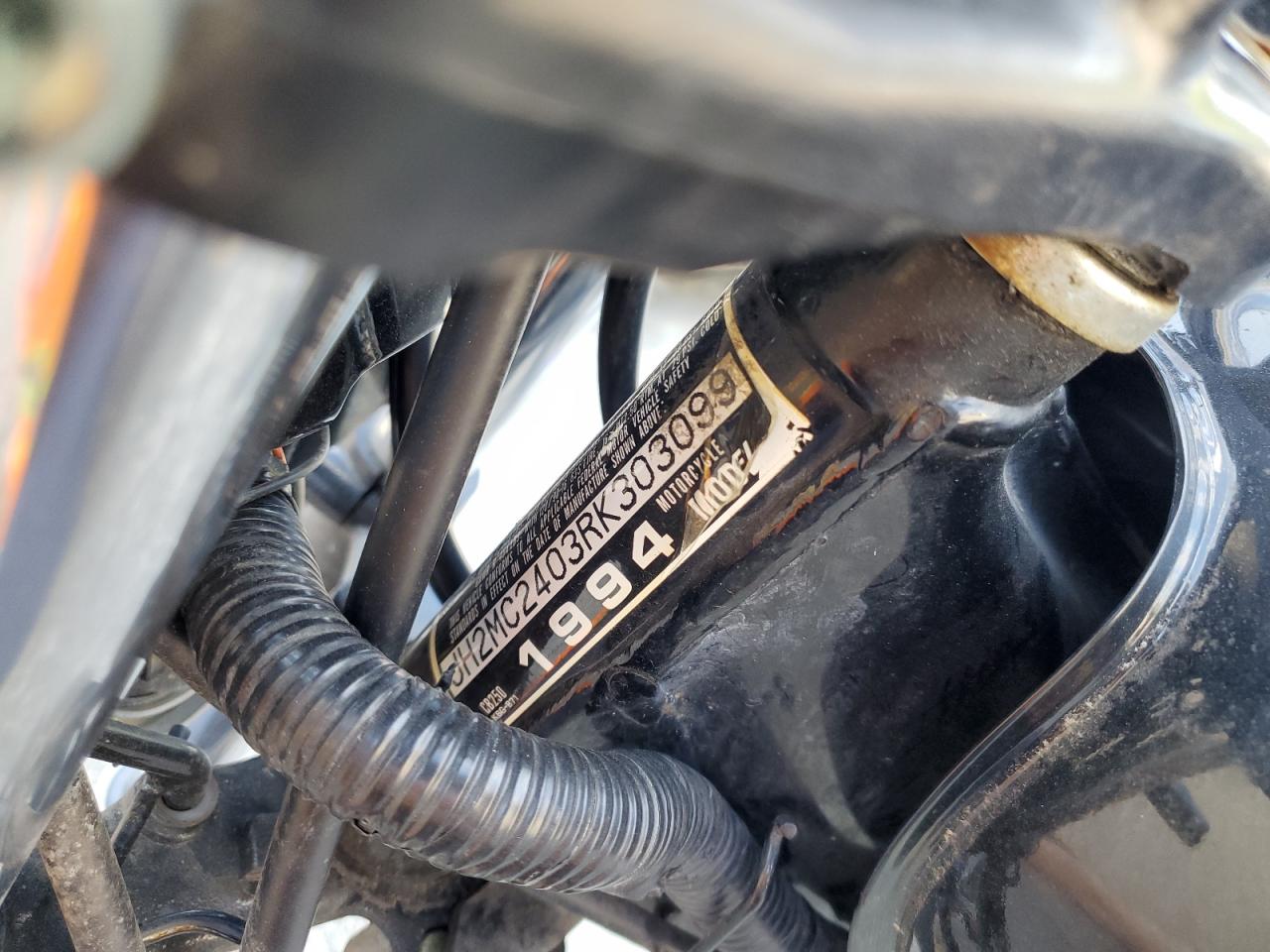 1994 Honda Cb250 VIN: JH2MC2403RK303099 Lot: 60609605