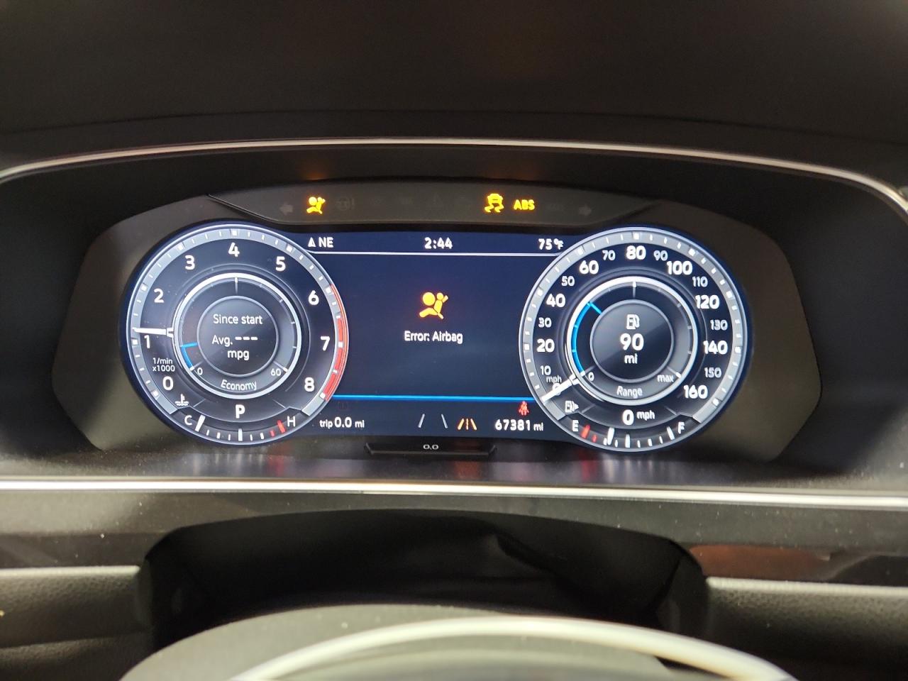 2019 Volkswagen Tiguan Sel Premium VIN: 3VV4B7AX2KM072626 Lot: 69949165