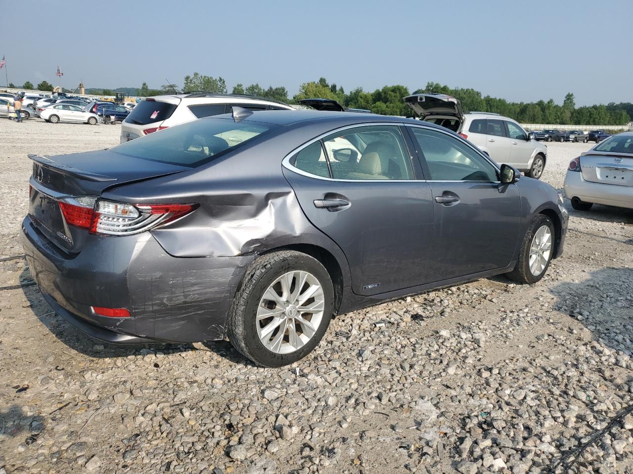 2015 Lexus Es 300H grey null hybrid JTHBW1GG9F2099266 photo #4