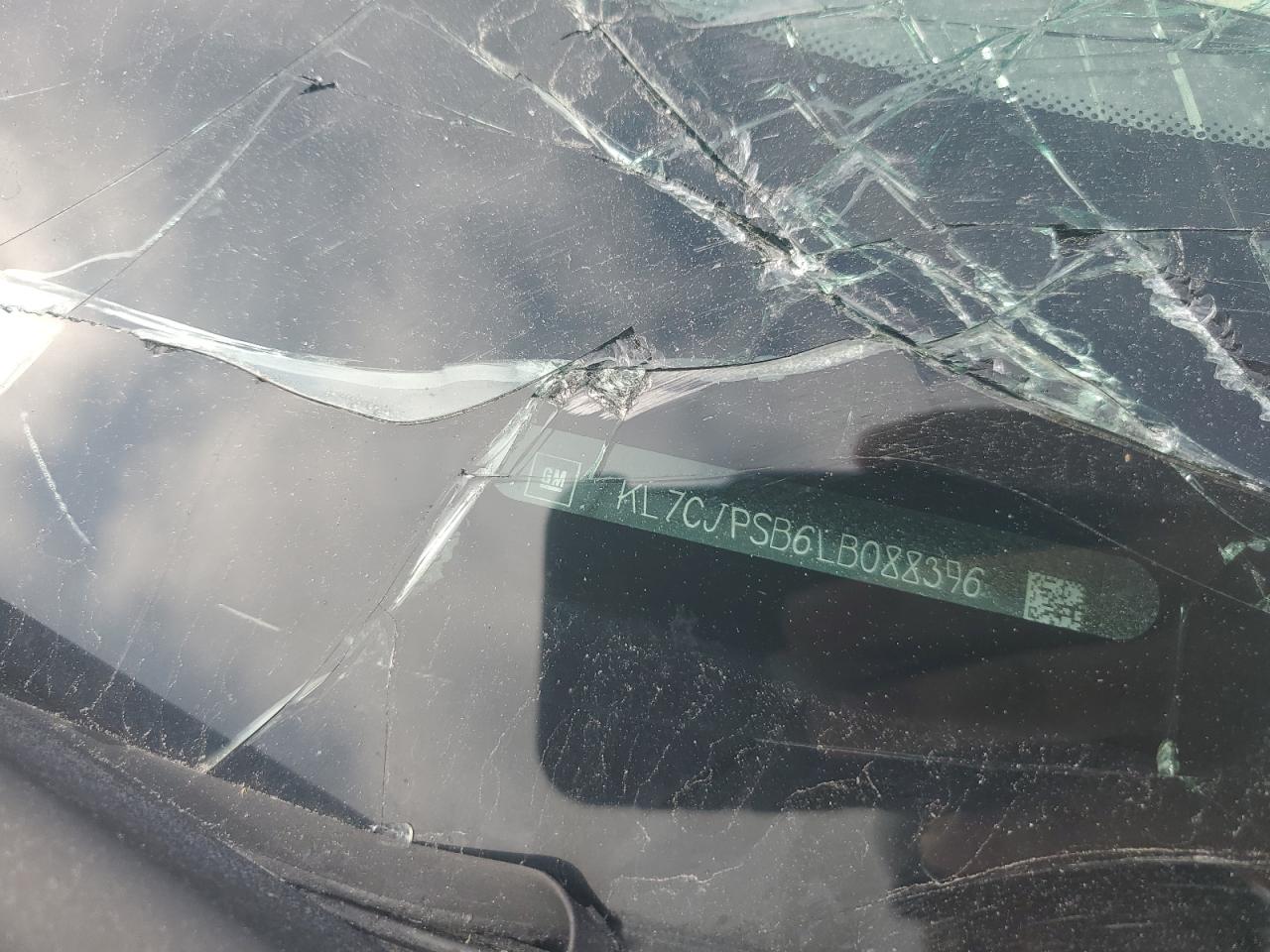 2020 Chevrolet Trax 1Lt VIN: KL7CJPSB6LB088396 Lot: 68376165