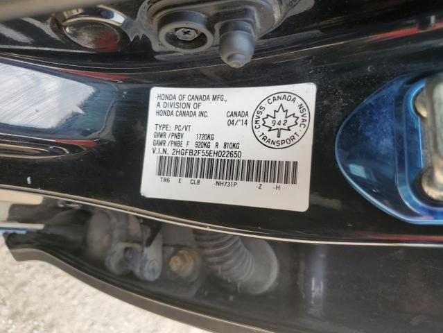 2014 HONDA CIVIC LX  
