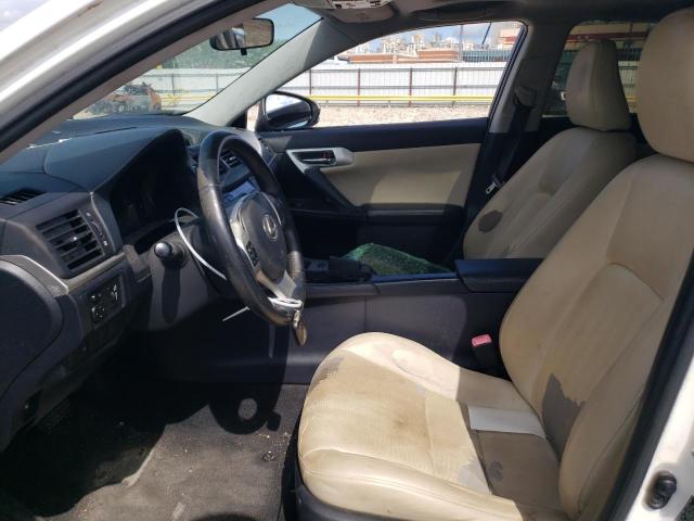 Hatchbacks LEXUS CT 200 2012 Srebrny